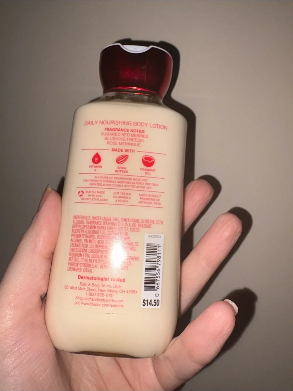 Bath & Body Works daily nourishing